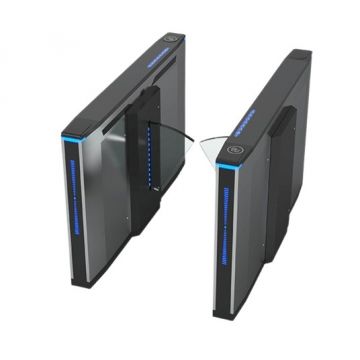 Kit 2 porti batante de tip turnichet, 550mm, 24V, banda LED, Safer SAF-N-30-2C