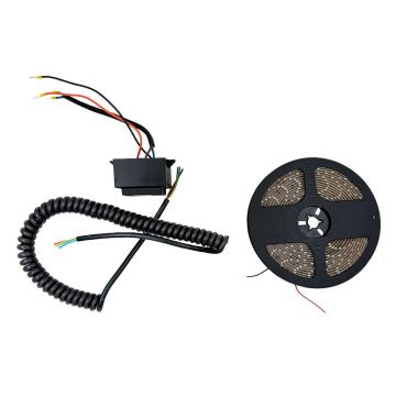 Kit banda LED pentru iluminare bariere Life Supra, 5m, cu transformator si accesorii, KIT SUC2+SUC3