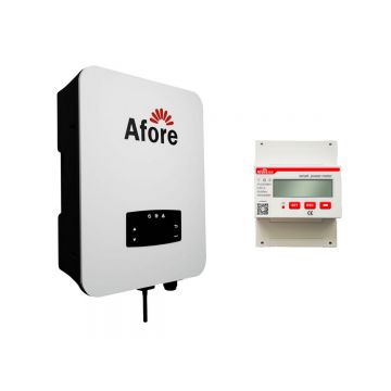 Kit invertor On-Grid trifazat 5kW si contor de energie 50kWA, Afore BNT005KTL+SMART Kit invertor On-Grid trifazat 5kW si contor de energie 50kWA, Afore BNT005KTL+SMART