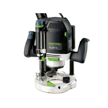 Masina de frezat Festool OF 2200 EB-Set, 2200 W, 10.000-22.000 RPM, sina ghidare, accesorii, cutie, cablu 4m, 576220 Masina de frezat Festool OF 2200 EB-Set, 2200 W, 10.000-22.000 RPM, sina ghidare, accesorii, cutie, cablu 4m, 576220
