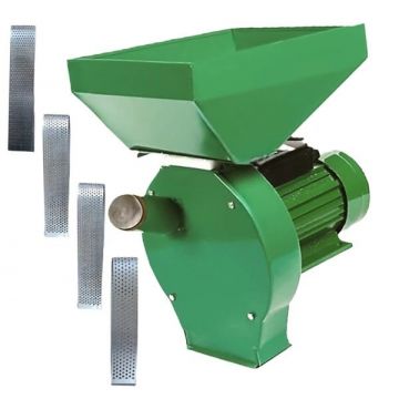 Moara cereale electrica 4200w 4.2kw, 3000rpm, 4 site de rezerva, 350kg/h cicanele profesionale Moara cereale electrica 4200w 4.2kw, 3000rpm, 4 site de rezerva, 350kg/h cicanele profesionale