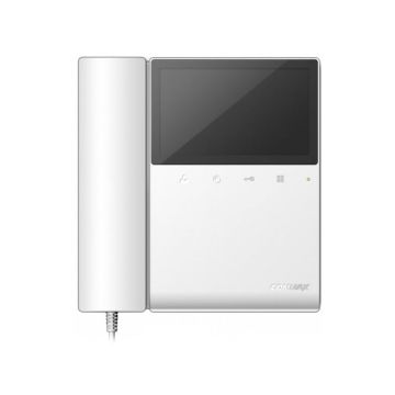 Monitor videointerfon, ecran TFT LCD 4.3 inch, compatibil cu Eco Set Lite, 4 fire, accepta 1 monitor suplimentar, 1 camera, 2 extensii audio, Commax CDV-43 K