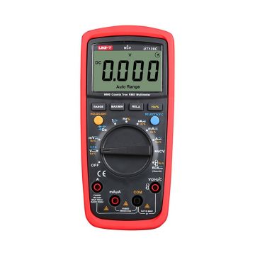 Multimetru digital UNI-T, True RMS, NCV, AC/DC 10A, capacitate 99.99 mF, UT139C Multimetru digital UNI-T, True RMS, NCV, AC/DC 10A, capacitate 99.99 mF, UT139C