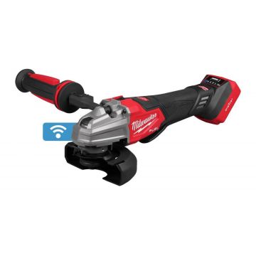 Polizor unghiular 125mm Milwaukee M18 FUEL ONE-KEY, viteza variabila, functie AUTOSTOP, maner lateral, sistem FIXTEC, 4933493552 Polizor unghiular 125mm Milwaukee M18 FUEL ONE-KEY, viteza variabila, functie AUTOSTOP, maner lateral, sistem FIXTEC, 4933493552