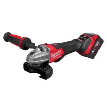 Polizor unghiular Milwaukee M18 FUEL ONE-KEY, 125mm, sistem FIXTEC, 2x acumulatori M18 5Ah, incarcator, cutie depozitare, 4933493553 Polizor unghiular Milwaukee M18 FUEL ONE-KEY, 125mm, sistem FIXTEC, 2x acumulatori M18 5Ah, incarcator, cutie depozitare, 4933493553