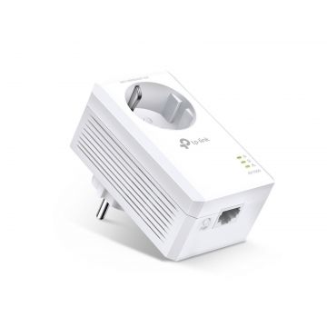 Priza cu adaptor AV1000 Tp-Link TL-PA7017P, port Gigabit, 16A, economiseste energie, plug and play, alb Priza cu adaptor AV1000 Tp-Link TL-PA7017P, port Gigabit, 16A, economiseste energie, plug and play, alb