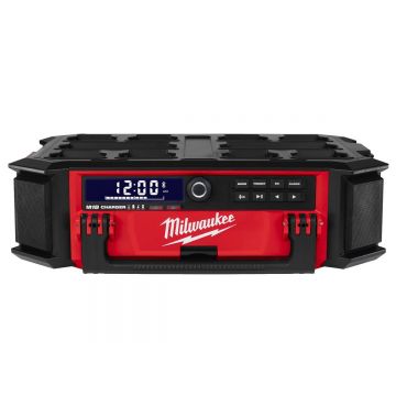 Radio incarcator Milwaukee M18 PRCDAB+-0, amplificator 40W, sunet surround, tuner DAB+, AM, FM, Bluetooth 30m, IP57, compatibilitate Packout, 4933472112 Radio incarcator Milwaukee M18 PRCDAB+-0, amplificator 40W, sunet surround, tuner DAB+, AM, FM, Bluetooth 30m, IP57, compatibilitate Packout, 4933472112