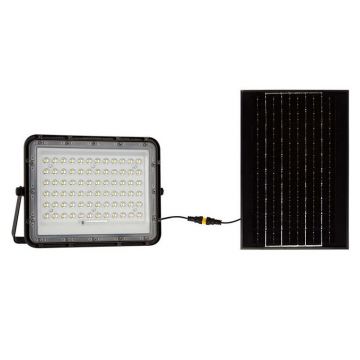 Reflector cu incarcare solara V-Tac SKU-7825, 15W, 1200 lumeni, 6400K, IP65