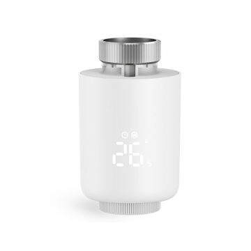 Robinet termostatic inteligent TRV, Zigbee 3.0, control vocal, Tuya Smart, baterie 2xAA LR6, Rehent ZG253 Smart TRV