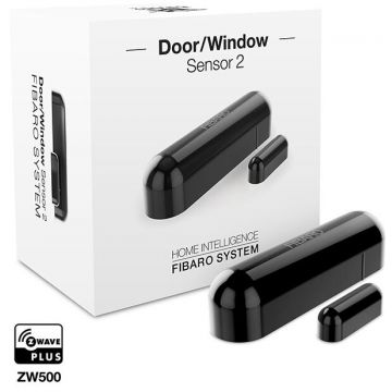 Senzor pentru usa sau fereastra Fibaro FGDW-002-3 Negru
