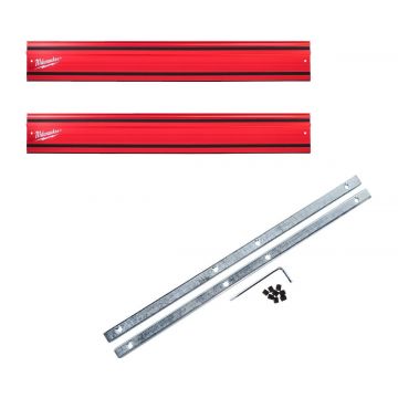 Set sina de ghidare 1400mm Milwaukee, geanta si bare incluse, 4932480906 Set sina de ghidare 1400mm Milwaukee, geanta si bare incluse, 4932480906
