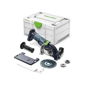Sistem de taiere diamantat fara fir Festool DSC-AGC 18-125 FH EB-Basic, diametru 125 mm, fara acumulatori si incarcator, 576829 Sistem de taiere diamantat fara fir Festool DSC-AGC 18-125 FH EB-Basic, diametru 125 mm, fara acumulatori si incarcator, 576829