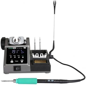 Statie de Lipit T21 + Varfuri de Lipit C210 / C245 120W Negru/Gri