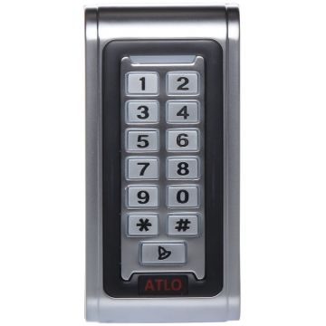 Tastatura standalone RFID, 24V, IP68, cu Wi-Fi, compatibila cu Tuya Smart, Safer RFID125TU