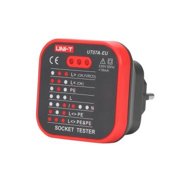 Tester de priza 230V, Uni-t MT-SOCKET-UT07B-EU