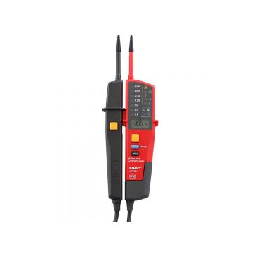 Tester pentru voltaj AC/DC, Cat3 690V, Cat4 600V, detectie polaritate, frecventa 50-400Hz, display LED, IP65, Unit-T UT18C