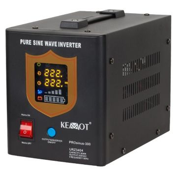 UPS Kemot PROsinus - 300, Pentru baterii de 12V, incarcare 10A, 300W, URZ3404B