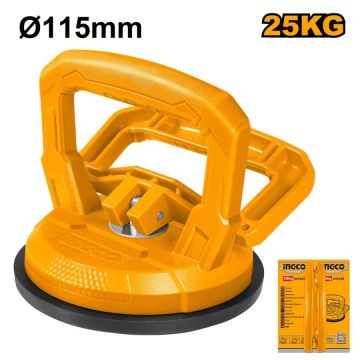 Ventuza simpla 115mm, ABS, 25kg, INGCO HSU012501