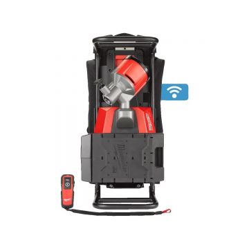 Vibrator beton cu rucsac Milwaukee MXF CVBPKIT-602 FUEL, 2x  acumulatori 6Ah, incarcator, telecomanda, tehnologie One Key, 4933479593