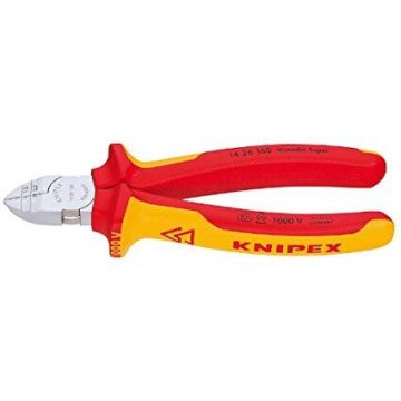 14 26 16 Stripping side cutters - VDE approved - 160 mm