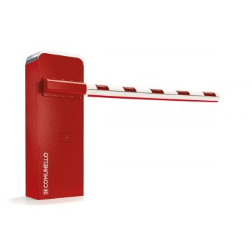 Bariera pentru trafic auto cu brat de 8 metri Comunello Limit 800, 24V, uz intensiv, kit complet, brat 8m iluminat GKLT080EL0R907A