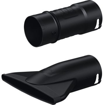 Bosch Professional nozzle set for cordless leaf blower GBL 18V-750 Professional black, 2-piece