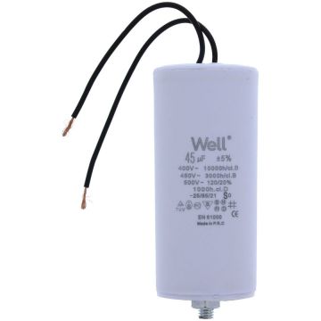 Condensator Pornire Motor 400V 45UF White