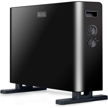 Convector 2 Trepte Temperatura 2000W Tip Control Butoane Negru