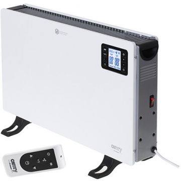 Convector Electric Camry LCD Telecomanda Alb