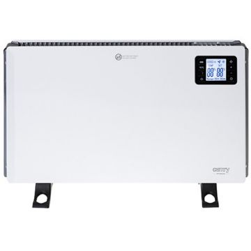 Convertor CR 7739 cu Ventilator LCD 3 Trepte 750/1250/2000W cu Telecomanda Alb