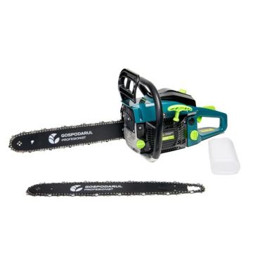 Drujba Benzina Gospodarul Profesionist GP-5200 - Putere 2.7 CP, 2 lame, 2 lanturi - Model Nou