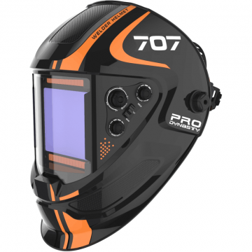 Masca De Sudura Dynasty Cristale Lichide 4 Senzori Negru