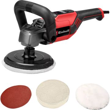 polishing and sanding machine CC-PO 1100/150 CE red/black, 1,100 watts, sanding disc O 150 mm