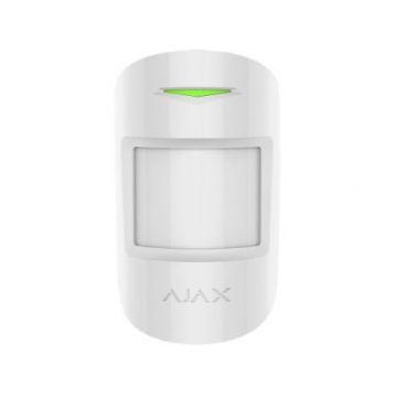 Senzor de detectie miscare PIR Ajax, AJAX MOTIONPROTECT white