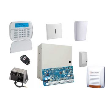 Sistem de alarma hybrid 2 zone wireless de exterior cu comunicare TCP/IP, DSC NEO, NEOKIT2EXT-W