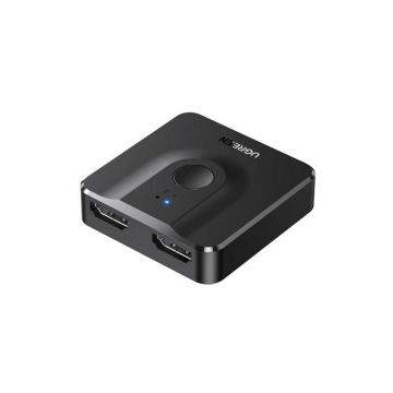 Switch HDMI 2 canale, 4K, 60Hz, indicatori LED, IP54, Ugreen CM217
