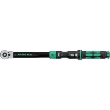 torque wrench with push-through square Click-Torque Lock C 3 R/L black/green, 1/2 drive, 40 to 200 Nm