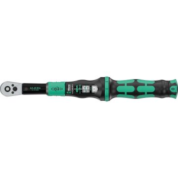 torque wrench with push-through square drive Click-Torque Lock A 5 R/L black/green, 1/4 drive, 2.5 to 25 Nm