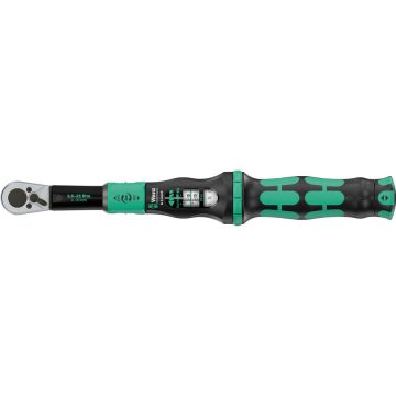 torque wrench with reversible ratchet Click-Torque Lock A 6 black/green, 1/4 bit holder, 2.5 to 25 Nm