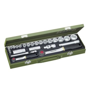 Trusa chei tubulare Proxxon 23020, 1 4  -1 2  , 27 piese