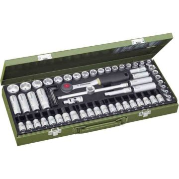 Trusa chei tubulare Proxxon 23112, 3 8  , 65 piese