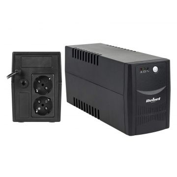 UPS 600VA pentru sisteme de supraveghere, 12V 7Ah, baterie inclusa, Rebel KOM0551