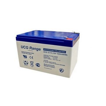 Acumulator VRLA Ultracell Deep Cycle Gel UCG12-12 F1, 12V, 12Ah, ABS