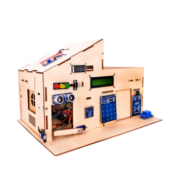 Kit educational casa inteligenta cu Arduino, Bitmi 12127