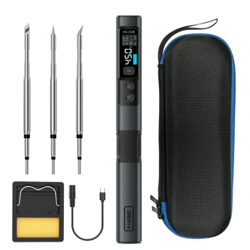 Letcon inteligent FNIRSI HS-02B, 100W, cu accesorii incluse