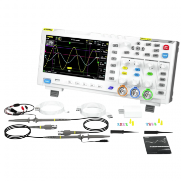 Osciloscop digital 2 in 1, 100 MHz, 1GS s, 2 canale, generator de semnal, FNIRSI 1014D