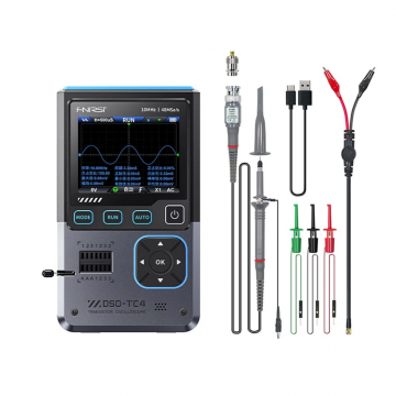 Osciloscop digital 3 in 1, FNIRSI DSO-TC4, cu tester componente electronice