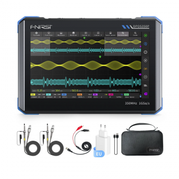 Osciloscop digital portabil 4 in 1, 2 canale, 350MHz, 1GS s, FNIRSI DPOS350P