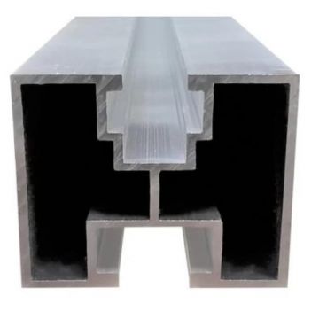 Profil aluminiu pentru montaj panou solar Al40x40-3.6 - Lungime 3.6 metri