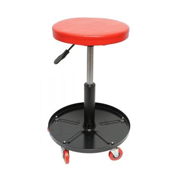 Scaun atelier rotund cu roti si spatiu depozitare, reglabil pe inaltime , Cod: BK56579, Breckner Germania